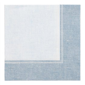 Servetten ROYAL Collection 1/4 vouw 40cm x 40cm arctisch Blauw Linum - Horecavoordeel.com