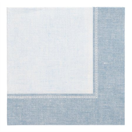 Servetten ROYAL Collection 1/4 vouw 40cm x 40cm arctisch Blauw Linum