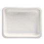 Menuschalen 1-vaks PP 22,7 x 17,8 x 4,9cm Wit