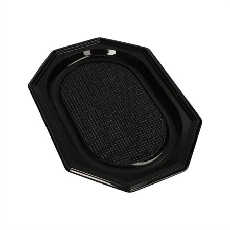 Catering serveerschalen PET 34cm x 25cm Zwart