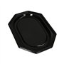Catering serveerschalen PET 34cm x 25cm Zwart