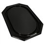 Catering serveerschalen PET 53cm x 35cm Zwart