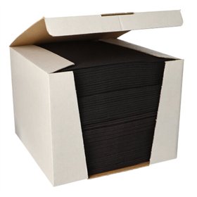 Servetten ROYAL Collection 1/4 vouw 40cm x 40cm diep Zwart