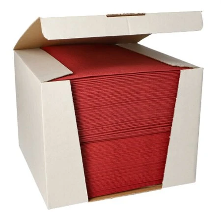 Servetten ROYAL Collection 1/4 vouw 40cm x 40cm Bordeaux - Horecavoordeel.com