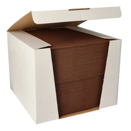 Servetten ROYAL Collection 1/4 vouw 40cm x 40cm Bruin - Horecavoordeel.com