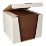 Servetten ROYAL Collection 1/4 vouw 40cm x 40cm Bruin