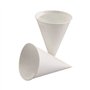 Puntbekers Suikerriet-Papier 100ml Ø 7cm x 9,5cm Wit