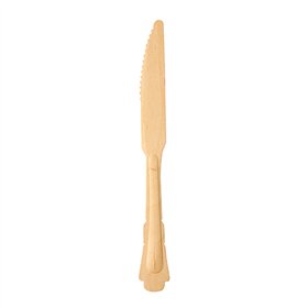Messen hout Pure 20,5cm Natuur Vintage - Horecavoordeel.com