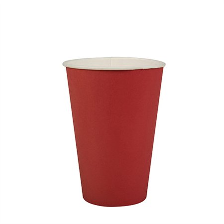 Drinkbekers Karton 0,2 l Ø 7cm x 9,7cm Rood - Horecavoordeel.com