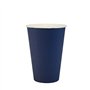 Drinkbekers Karton 0,2 l Ø 7cm x 9,7cm Donkerblauw