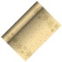 Tafellopers Airlaid 3 m x 40cm Crème Christmas Shine