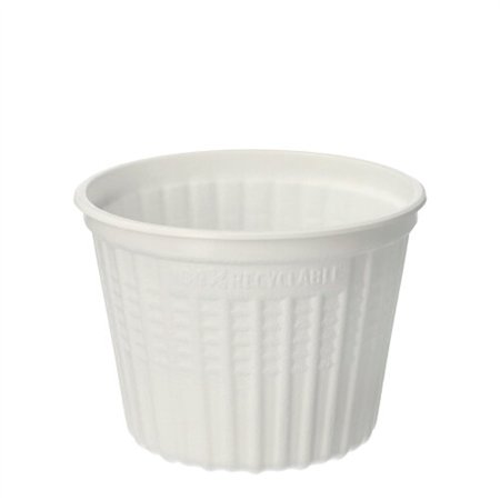 Soepbekers PP To Go 500ml Ø 11,5cm x 8,5cm Wit - Horecavoordeel.com