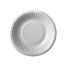 Borden Karton rond Ø 19cm x 3cm Wit