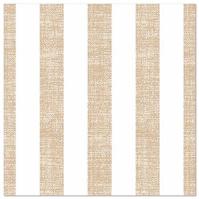 Servetten ROYAL Collection 1/4 vouw 40cm x 40cm Zand Lines