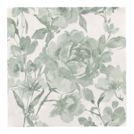Servetten ROYAL Collection 1/4 vouw 40cm x 40cm Donkergroen Rose