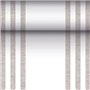 Tafellopers stofkarakter PV-Tissue Mix ROYAL Collection 24 m x 40cm Grijs Lines