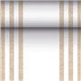 Tafellopers stofkarakter PV-Tissue Mix ROYAL Collection 24 m x 40cm Zand Lines