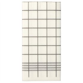 Servetten 2-laags PUNTO 1/8 vouw 39cm x 40cm Grijs Kitchen Towel micro reliëf - Horecavoordeel.com