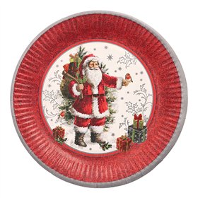 Borden Karton rond Ø 23cm HoHoHo