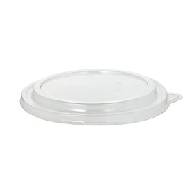 Deksels voor Saladeschalen PET rond Ø 18,4cm x 2cm Transparant