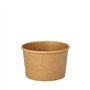 Soepbekers Karton rond 230ml Ø 9,8cm x 6cm Bruin