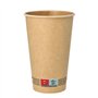 Koffiebekers 400ml Karton Ø 9 x 13,9cm Bruin