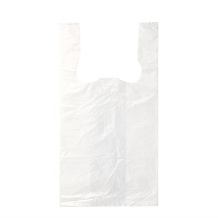 Hemddraagtassen HDPE 50cm x 26cm x 16cm Wit
