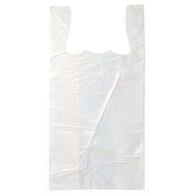 Hemddraagtassen HDPE 60cm x 30cm x 18cm Wit