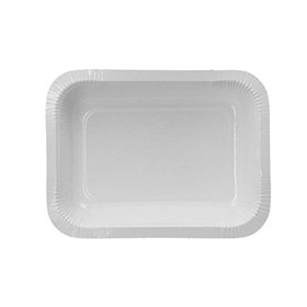 Menubakken topseal Karton rechthoekig 530ml 3,7cm x 13,7cm x 18,1cm Wit
