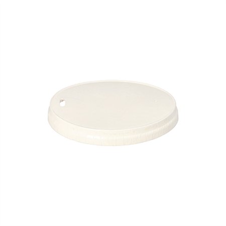 Deksels voor drinkbekers Karton Ø 9cm Wit