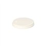Deksels voor drinkbekers Karton Ø 8cm Wit - Horecavoordeel.com