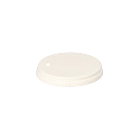 Deksels voor drinkbekers Karton Ø 8cm Wit