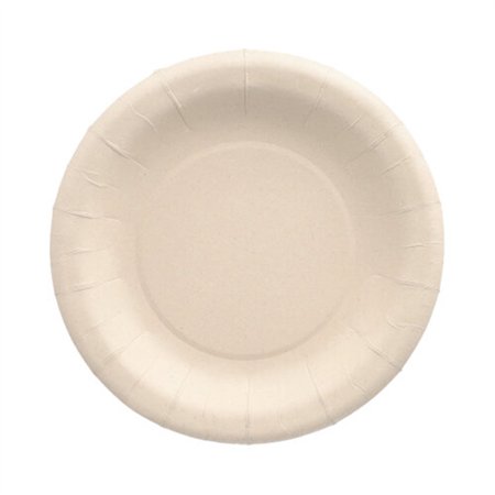 Borden gemaakt van agrarische restmateriaal Pure rond Ø 18cm Wit