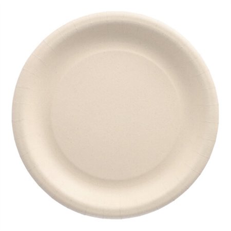 Borden gemaakt van agrarische restmateriaal Pure rond Ø 23cm Wit