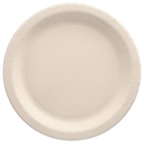 Borden gemaakt van agrarische restmateriaal Pure rond Ø 26cm Wit