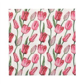 Servetten 3-laags 1/4 vouw 33cm x 33cm Tulip