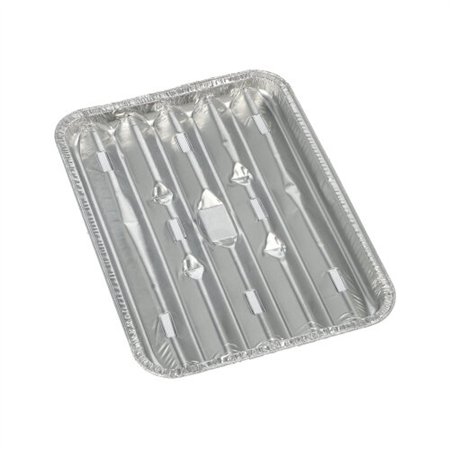 Grillschalen Aluminium rechthoekig 1,4cm x 16,3cm x 22,7cm