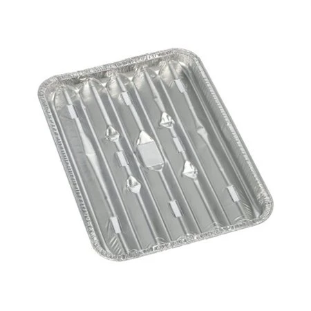 Grillschalen Aluminium rechthoekig 1,4cm x 16,3cm x 22,7cm - Horecavoordeel.com
