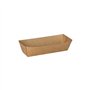 Snackbakje Karton Pure 3cm x 3,3cm x 10,5cm Bruin - Horecavoordeel.com