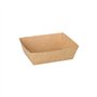 Snackbakje Karton Pure 3,5cm x 7cm x 9cm Bruin