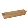 Snackbakje Karton Pure 3cm x 3,3cm x 18,5cm Bruin