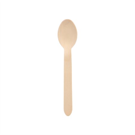 Lepels hout Pure 16cm gewaxt - Horecavoordeel.com