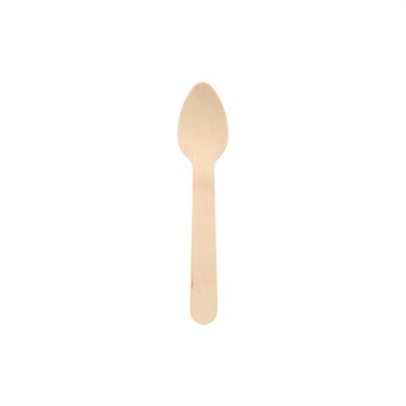 Koffielepels hout Pure 11cm gewaxt
