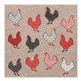 Servetten 3-laags 1/4 vouw 33cm x 33cm Cocotte - Horecavoordeel.com