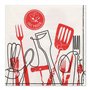 Servetten 3-laags 1/4 vouw 33cm x 33cm Ma Cuisine - Horecavoordeel.com