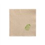 Servetten 2-laags 1/4 vouw 24cm x 24cm Natuur ongebleekt