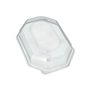 Deksels voor Catering serveerschalen PET 6cm x 22cm x 31cm Transparant