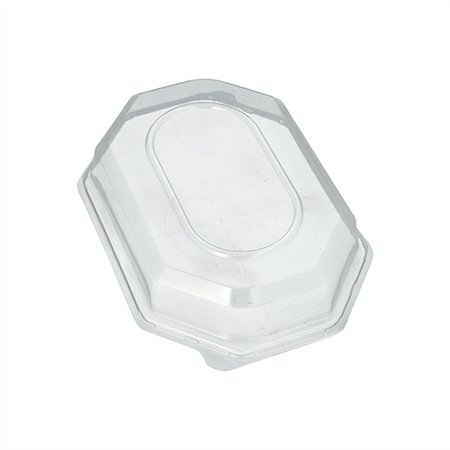 Deksels voor Catering serveerschalen PET 6cm x 22cm x 31cm Transparant