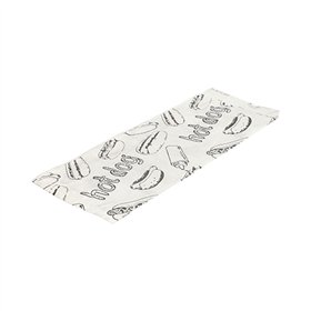 Hotdog zakjes 21cm x 8,5cm Wit - Horecavoordeel.com