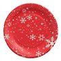 Borden Karton rond Ø 23cm Winter Time - Horecavoordeel.com